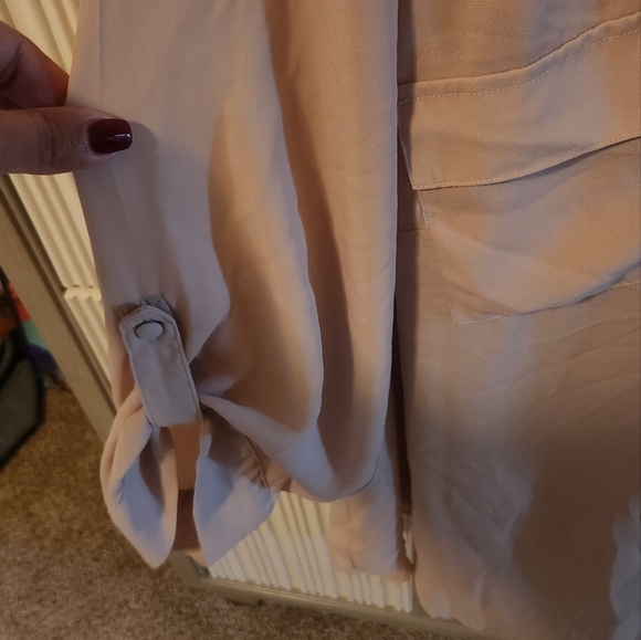 TORRID Harper blouse. TAN. 3X. - Picture 5 of 6
